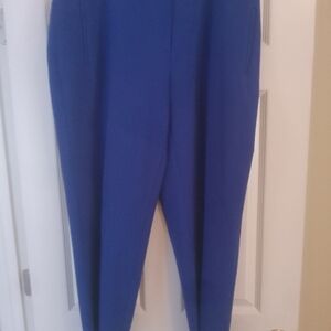 New Women's  Bar III Royal Blue Slacks 16W